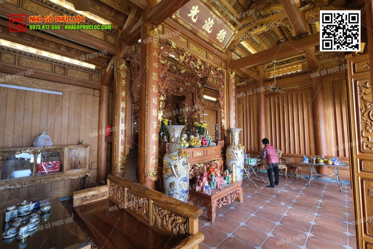 Nguyên tắc cơ bản trong cách trang trí bàn thờ gia tiên