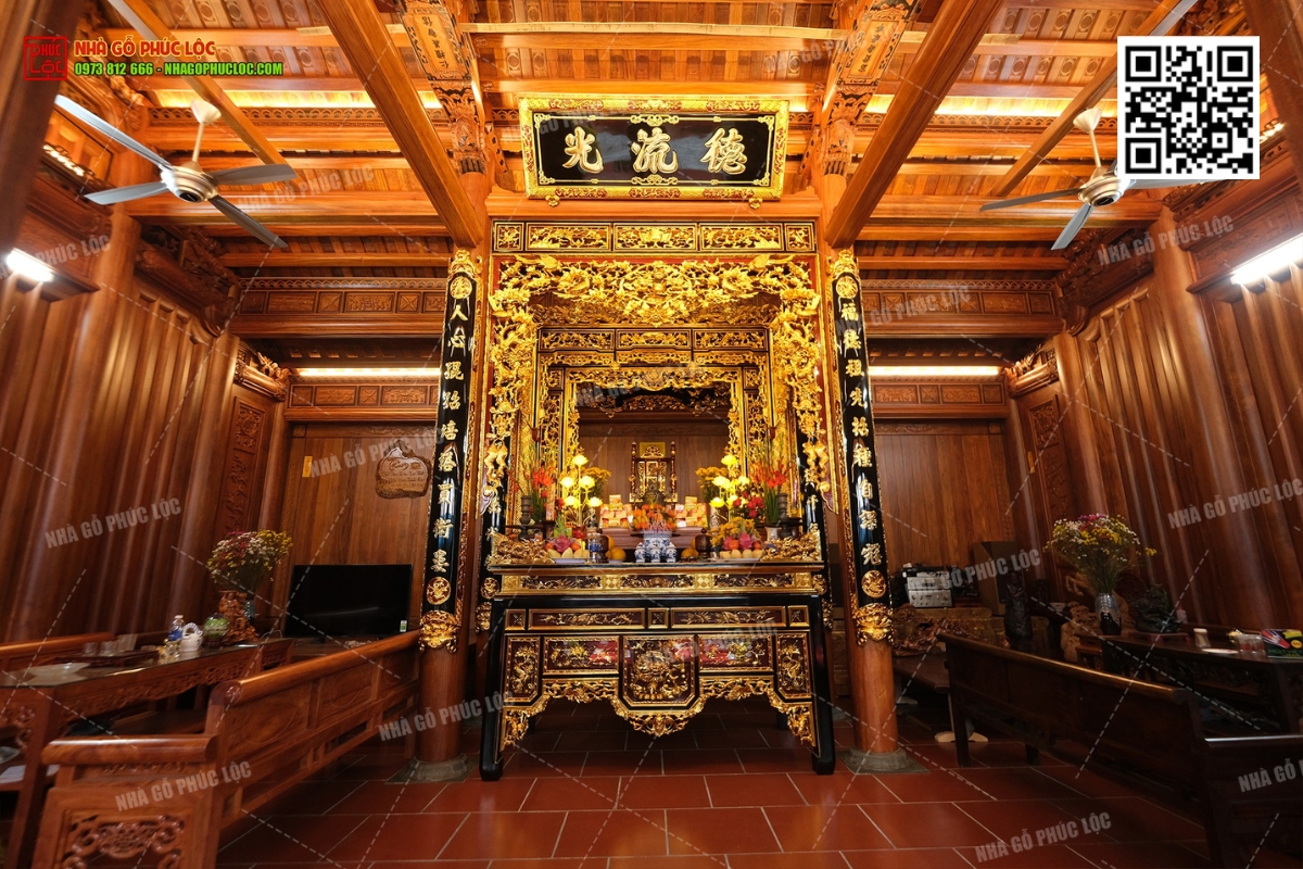 Cách trang trí bàn thờ gia tiên chuẩn truyền thống