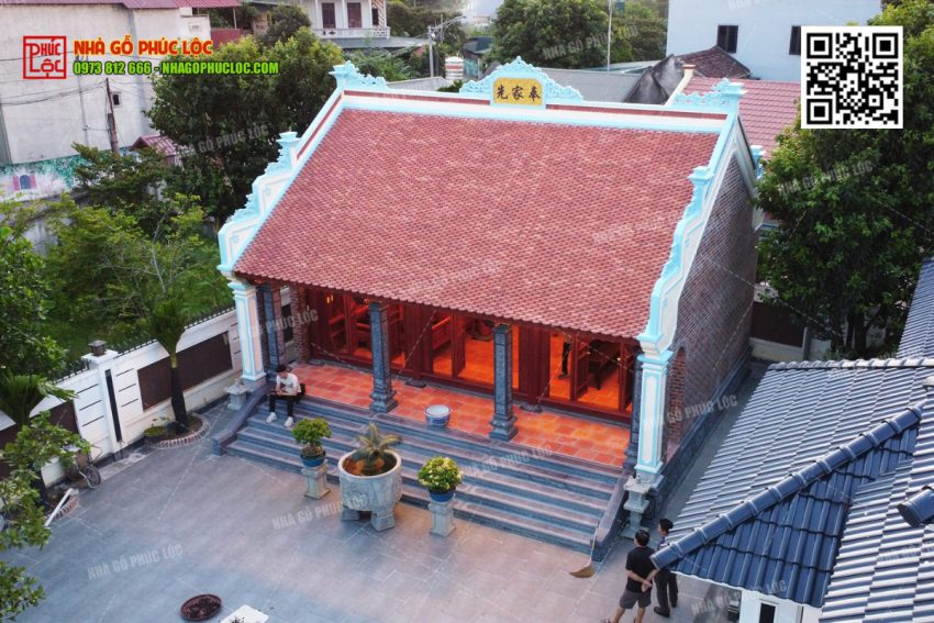 Nhà gỗ cổ 3 gian