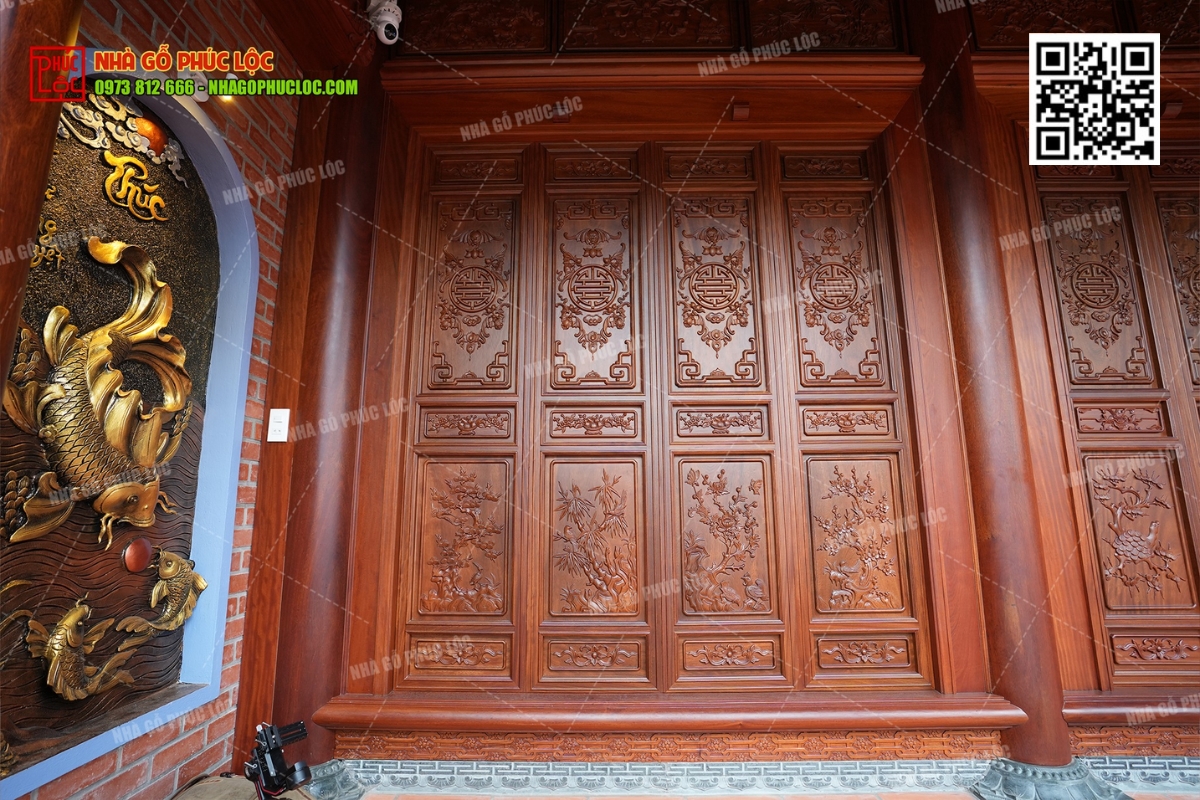 Đặc trưng về kiến trúc và vật liệu trong nhà từ đường