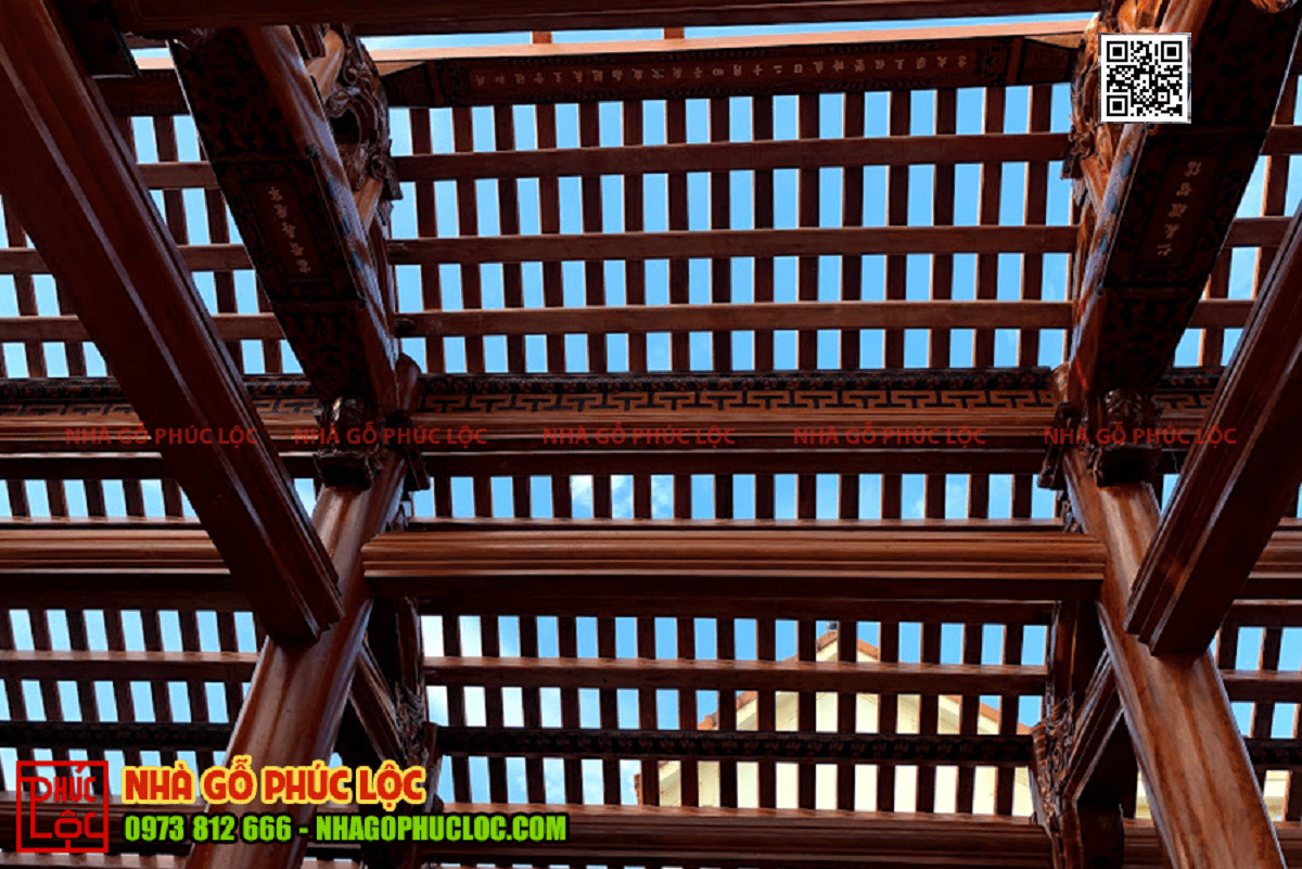 Bộ phận kết cấu mái đặc trưng của kiến trúc cổ