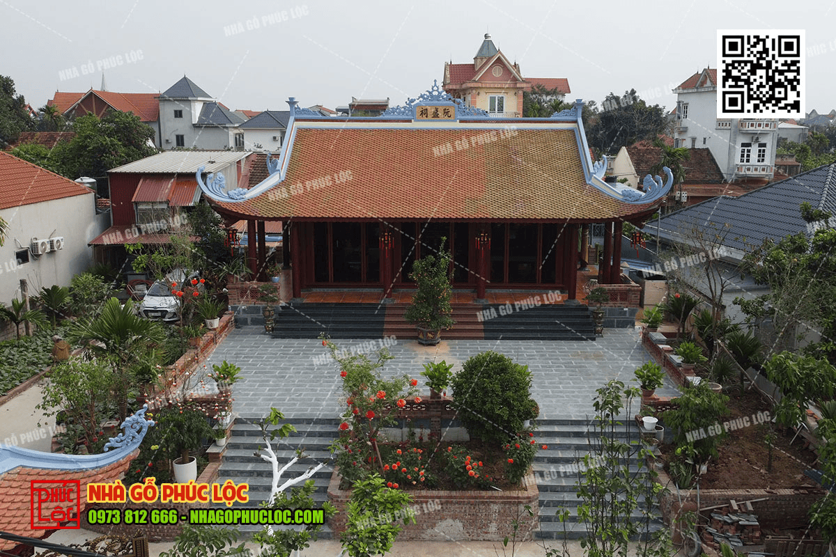 chi phí làm nhà gỗ 3 gian trọn gói